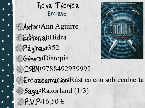 libro enclave ann aguirre